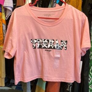 Wrangler Pink Graphic Tee
